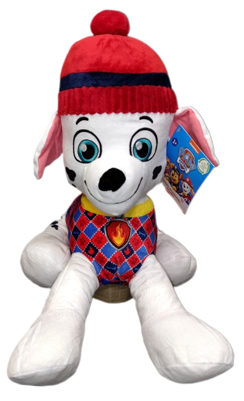 Marshall Plüschtier von der Paw Patrol mit Wintermütze